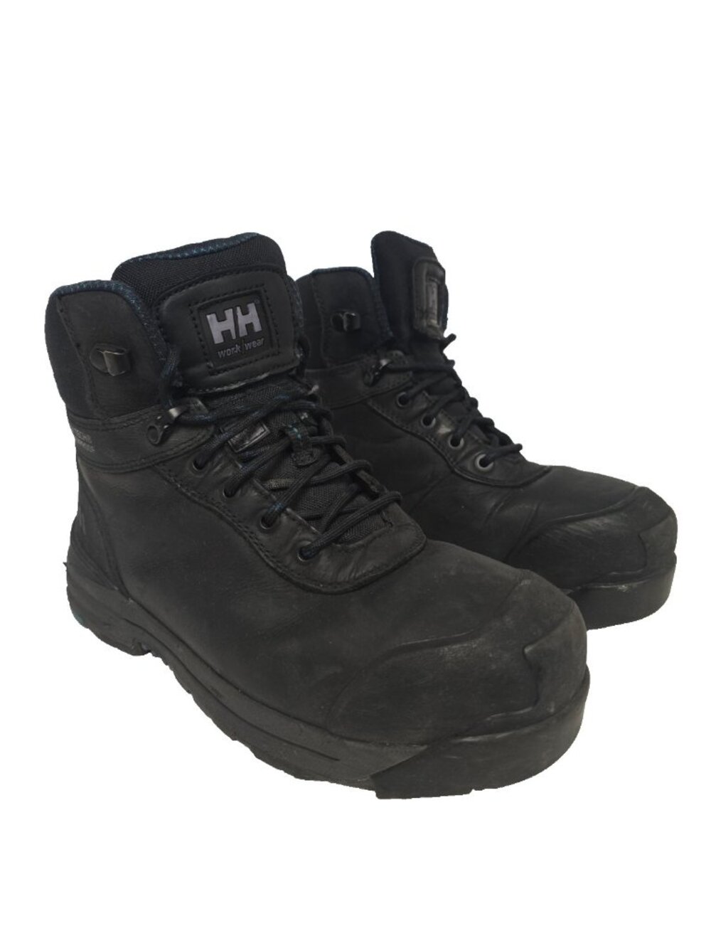 Helly Hansen Women's 6" Bergen Steel Toe Work Boot HHS202160W Black/Blue Size 9M